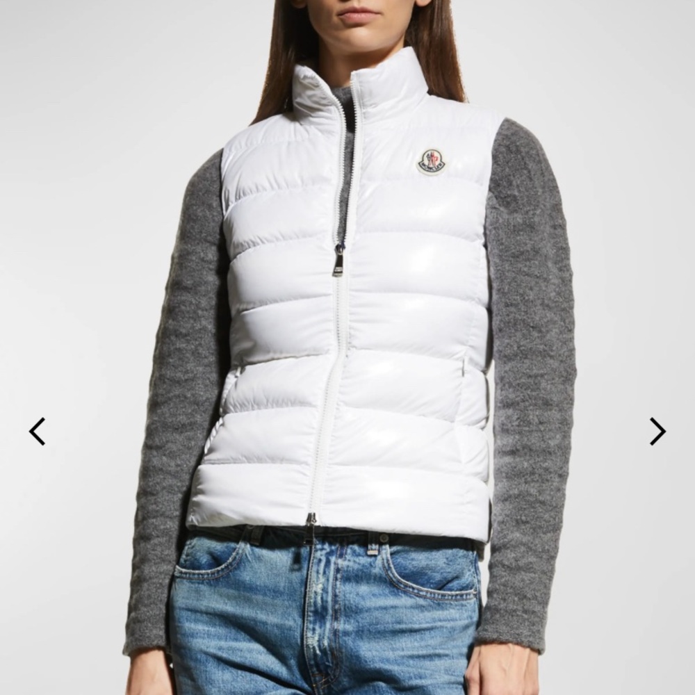 Like New Moncler Ghany Vest in stores now $870